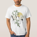 Search for japanese crane tshirts Red crowned crane