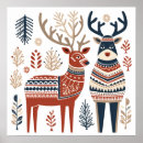 Search for christmas reindeer posters Festive