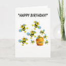 Search for bee cartoons birthday cards Funny