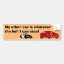 Search for stealing bumper stickers Funny