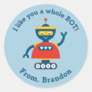 Search for robot valentine stickers Kids