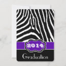 Search for zebra graduation invitations Trendy