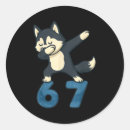 Search for husky dog stickers Friends
