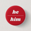 Search for he him pronoun badges Gender