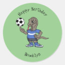 Search for playing soccer stickers Cartoon