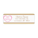 Search for just married return address labels Couple