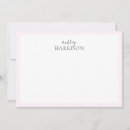 Search for light pink note cards Minimalist