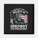 Search for sasquatch magnets Election
