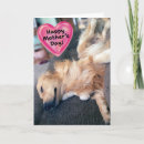 Search for funny dog mothers day cards Cute