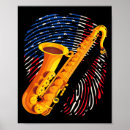Search for saxophonist posters Band