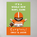 Search for football baby shower posters For her