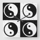 Search for zen clocks Black and white
