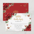 Search for 16 horizontal rsvp cards Kindly reply