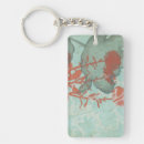Search for decorative key rings Teal