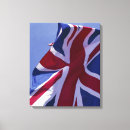 Search for british flag canvas prints Red