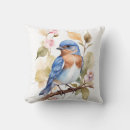 Search for bluebird cushions Watercolor