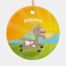 Search for funny goats christmas tree decorations Cute