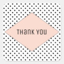 Search for dot wedding stickers Thank you