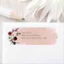 Search for spring floral wedding return address labels Elegant