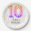Search for 10th birthday plates Kids