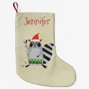 Search for raccoon christmas stockings Racoon