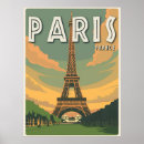 Search for eiffel tower posters France