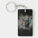 Search for graphic art key rings Cat