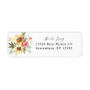 Search for sunflowers return address labels Floral