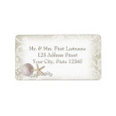 Search for beach wedding return address labels Sand dollar