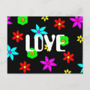 Search for funky pattern postcards Flowers