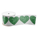 Search for shamrock ribbon St patrick's day
