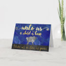 Search for for unto us a child is born christmas cards Watercolor