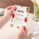 Search for berry sweet baby shower invitations Script typography