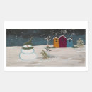 Search for snow scene stickers Snowman