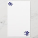 Search for snowflake stationery paper Winter
