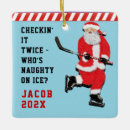 Search for ice hockey christmas tree decorations Funny