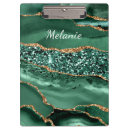 Search for green glitter clipboards Marble