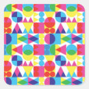 Search for retro triangle stickers Pattern