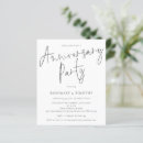 Search for anniversary party invitations Typography