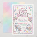 Search for candy shop birthday invitations Lollipop