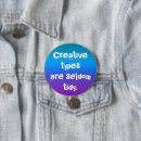 Search for artsy round badges Creative