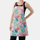 Search for pink green aprons Wildflower