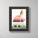 Search for stilettos canvas prints Girly