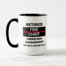 Search for fire chief mugs Retirement