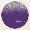 Search for silver glitter coasters Girly