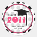 Search for 2011 round stickers Graduation