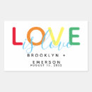 Search for gay lesbian wedding stickers Love is love