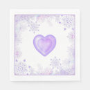 Search for purple christmas napkins White