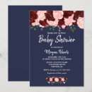 Search for navy burgundy baby shower invitations Pink