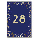 Search for navy and gold table cards Classy